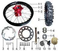 Колесо заднее