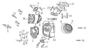 Голова цилиндра в сборе