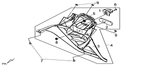 Задняя облицовка