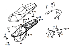 Седло и багажник