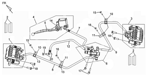 Передние тормоза