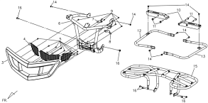 Бампер и багажник
