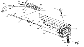 Правая крышка картера
