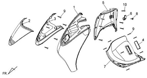 Передняя облицовка