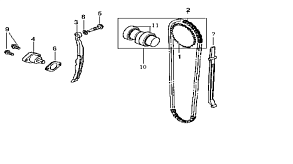 Натяжитель цепи ГРМ