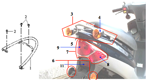 Поворотники / Багажник