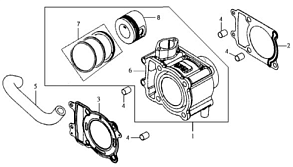 Цилиндр / Поршень