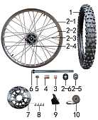 Колесо переднее