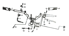 РУЛЬ‧ТРОС‧РЫЧАГ УПРАВЛЕНИЯ