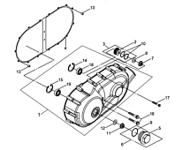 Крышка вариатора