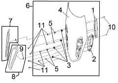 Стекло ветровое