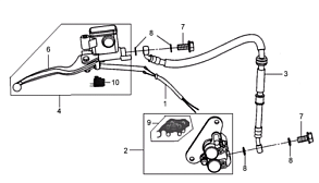 Передний тормоз