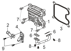 Крышка головки блока цилиндров