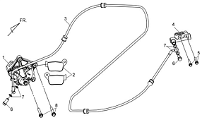Задний суппорт