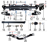 Подставка и подножки