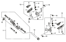 Подножки пассажирские