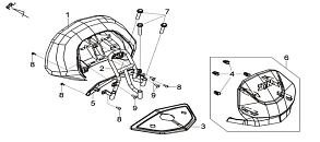 Задняя спинка