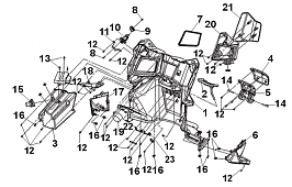 Облицовка передней стенки