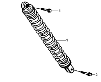 Задний амортизатор
