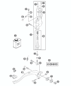 Задний главный тормозной цилиндр