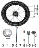 Колесо переднее