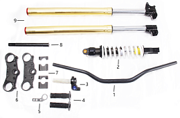 Амортизаторы и руль