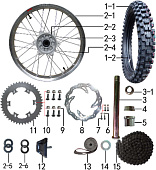 Заднее колесо