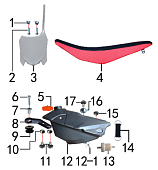 Бак топливный и седло