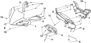 Облицовка руля