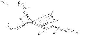 Патрубки системы охлаждения