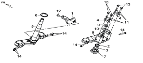 Рулевой узел
