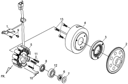Генератор / Обгонная муфта