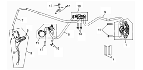 Задние тормоза