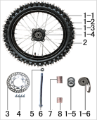 Колесо переднее