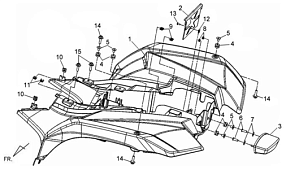 Задняя облицовка