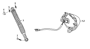 СТОП СИГНАЛ‧ЗАД. АМОРТИЗАТОР