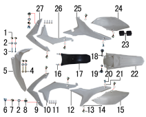 Облицовка белая