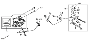 Задний тормоз