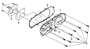 Крышка вариатора
