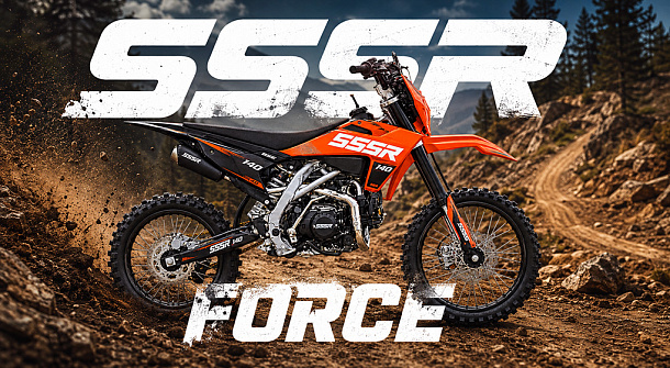 SSSR FORCE 140 19/16 — питбайк для тех, кто не боится бездорожья