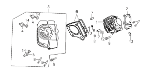 Цилиндр в сборе