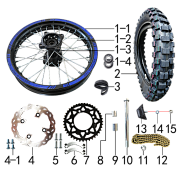 Колесо заднее