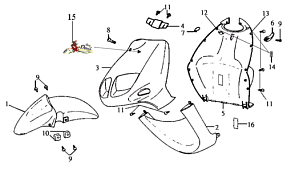 Передняя облицовка