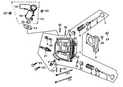 ГОЛОВКИ БЛОКА ЦИЛИНДРОВ КЛАПАНА