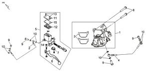Задний тормоз