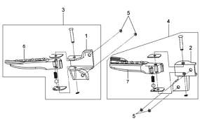 Подножки пассажирские