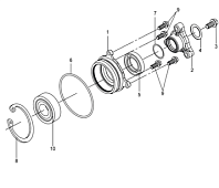 Муфта заднего редуктора