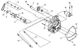 Правая половина картера