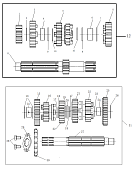 ГЛАВНАЯ ТРАНСМИССИЯ, ВРАЩАЮЩИЙ ВАЛ