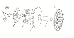 Ведущее колесо в сборе